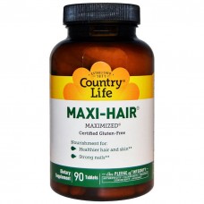 Maxi-Hair, Country Life, 90 таблеток