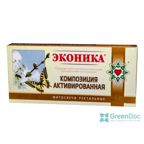 Фитосвечи Композиция Активированная, Эконика, 10 шт.