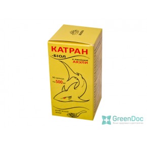 Катран-биол (жир из печени акулы), 30 капсул