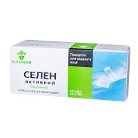 Селен активный, Элит-фарм, 80 табл.