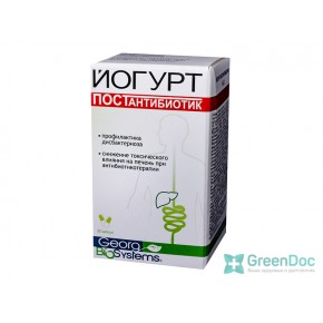 Йогурт Постантибиотик, Georg Biosystems, 30 капс.