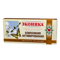 Фитосвечи Композиция Активированная, Эконика, 10 шт.