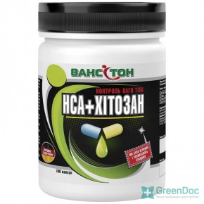 HCA + Хитозан Ванситон 150 капсул