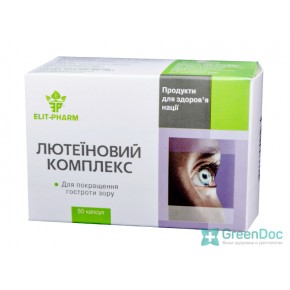 Лютеиновый комплекс, Элит-фарм, 50 капсул