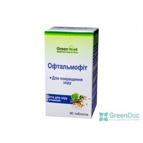 Офтальмофит, Даникафарм, 90 таблеток