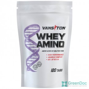  WHEY AMINO (Вей-Амино) Ванситон 120 таблеток