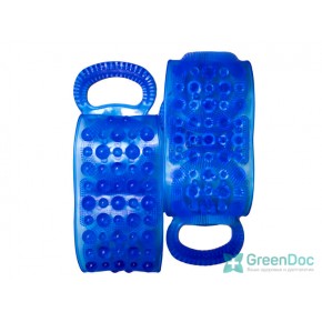 Двусторонняя мочалка-массажер Dual Sided Back Scrubber